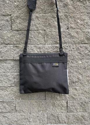 Сумка месенджер carhartt vernon strap bag black3 фото