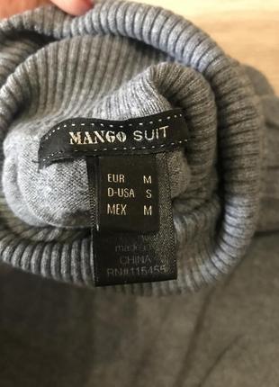 Свитер гольф mango 4