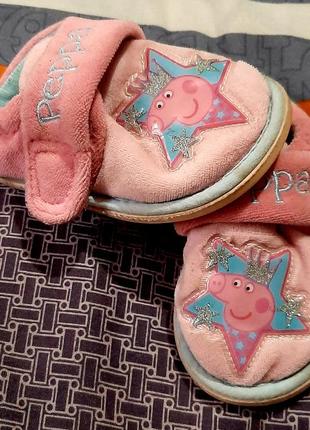 Капці свинка пеппа