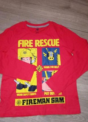 Реглан новий fireman sam німеччина розмір 134/140 на 9/10 років1 фото