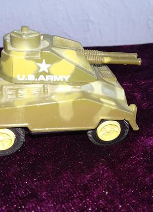 Мини металлический танк игрушка
