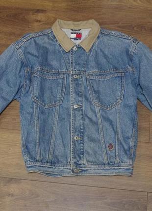 Джинсова куртка T-Shirt tommy hilfiger vintage 90s carhartt л розмір