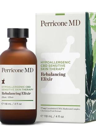 Успокаивающий эликсир для чувствительной кожи perricone md hypoallergenic cbd sensitive skin  118 мл1 фото