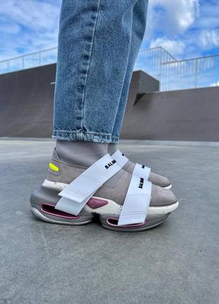 Кросівки жіночі balmain b-bold sneakers grey/кроссовки женские балмайн б болд3 фото