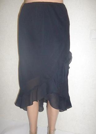 Юбка шифоновая с воланами dorothy perkins