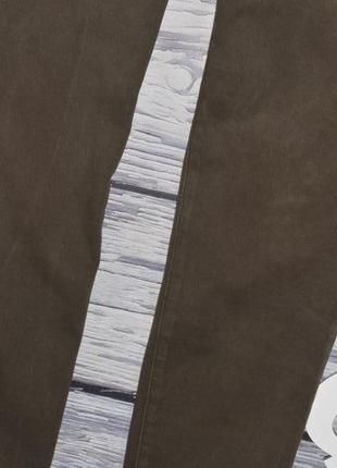 Xs-s/36/04 фірмові дуже якісні вузькі штани джинси оливкові хакі zara зара оригінал підліткові6 фото