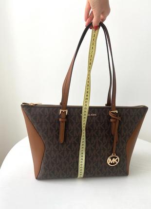 Женская кожаная сумка michael kors тоут tote coraline оригинал сумочка мишель майкл корс оригінал подарок жене девушке7 фото