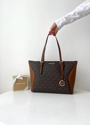 Жіноча шкіряна сумка michael kors тоут tote coraline жіноча шкіряна сумочка майкл корс оригінал подарунок дружині дівчині подарунок дівчині