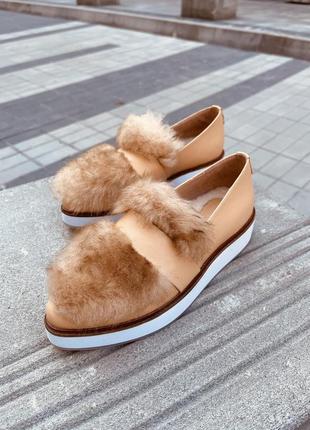 Теплі туфлі лофери australia luxe collective оригінал 38-38,5