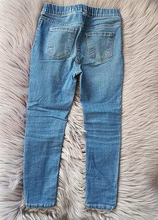 Джегинсы для девочки, джинсовые лосины 8