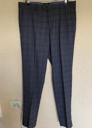 Чоловічі брюки в клітинку, р-р 36l