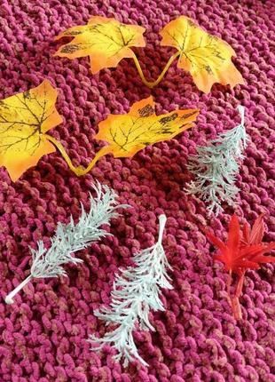 Комплект декоративного листя