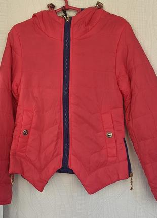 Демісезонна куртка на дівчинку, 116, 122