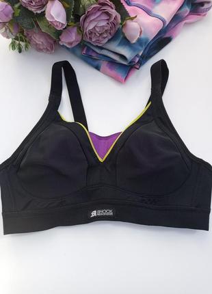 💜 спортивный бюстгальтер shock absorber 💜4 фото