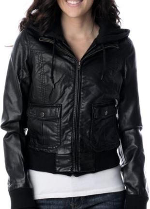 Кожаная куртка бомбер косуха 100% натуральная мягкая кожа10 фото