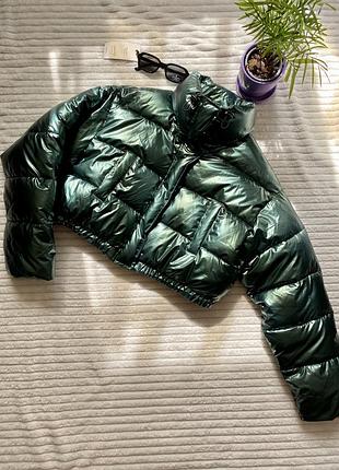Укорочённый пуховик asos,укорочённая куртка