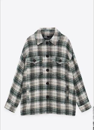 Рубашка сорочка куртка оверсайз 💚зроблена на фабрики в італії 4