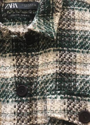 Рубашка сорочка куртка оверсайз 💚зроблена на фабрики в італії 3