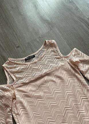 Стильная блуза кофточка топ с открытыми плечами от select2 фото