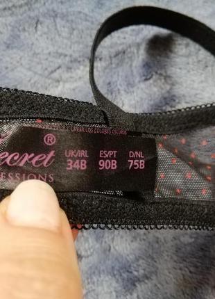 70 а-75 в secret possesions, класний, жіночний бюстгальтер, чорний