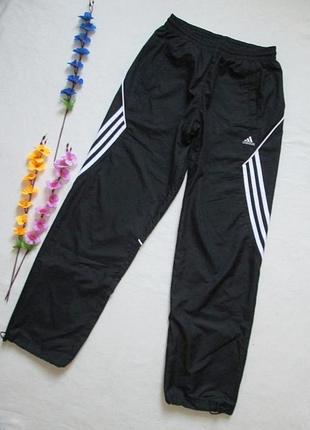 Фирменные спортивные штаны винтаж с подкладкой adidas оригинал.