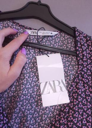 Новий брендовий комбінезон з шортами/віскозний ромпер zara6 фото