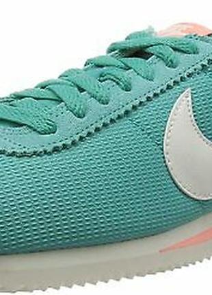 Кроссовки nike cortez nylon мятного цвета2 фото