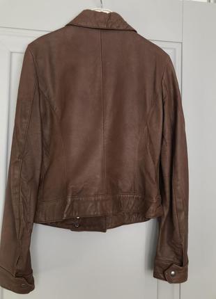 Куртка пиджак кожаный leonardo3 фото