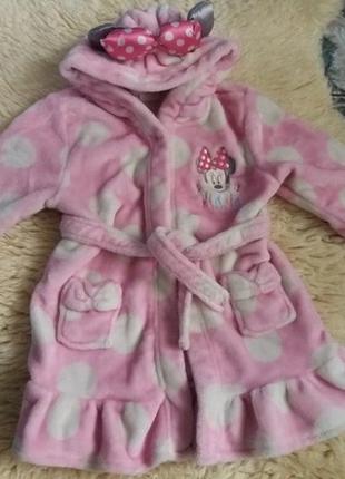 Халат велюровий міккі маус