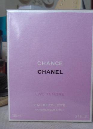 Скидка! chanel chance eau tendre туалетная вода  100 мл2 фото