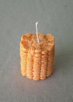 Свічка кукурудза - свіча - свечка кукуруза - свеча декоративная - свечи натуральные5 фото