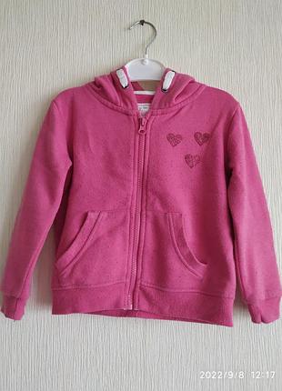Фирменная кофта для дома на девочку на 3-4 года