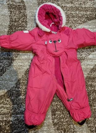 Теплий зимовий комбінезон