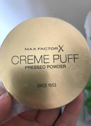 Max factor creme puff, пудра компакт2 фото