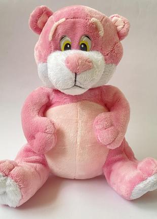 Красивейший розовый плюшевый мишка 🧸💖медвежонок