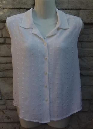 Распродажа!!!  красивая блуза белого цвета с вышивкой3 фото