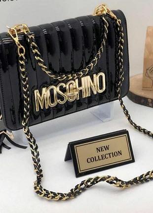 Нереально стильные лаковые сумочки на цепочке, турция 🇹🇷.