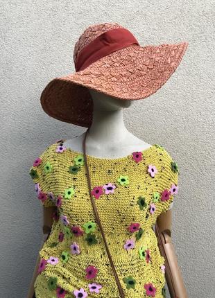 Винтаж,вязаная блуза в цветы,кофточка,джемпер,реглан,жилетка,этно бохо стиль,ручная работа,hand made6 фото