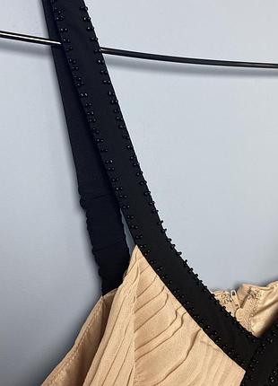 Бежевое платье  h&m 4