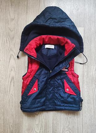 Жилетка, безрукавка 2-4 г