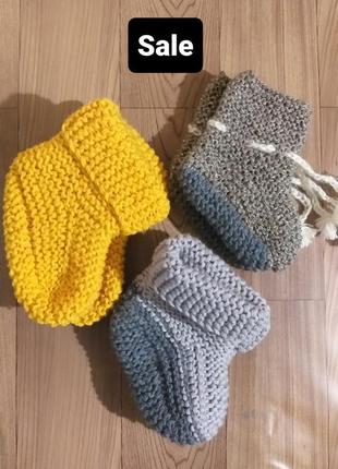 Розпродаж до 1 жовтня🔥пинетки детские ручная работа пінетки дитячі