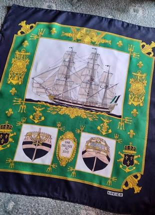 Шовкова вінтажна хустка kreier