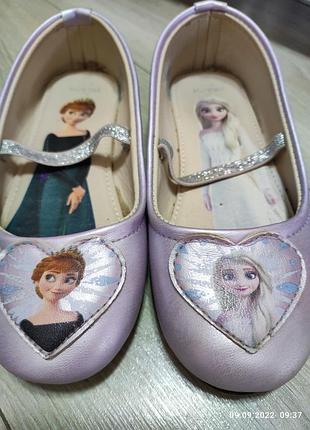 Балктки туфельки ельза та анна холодне серце frozen