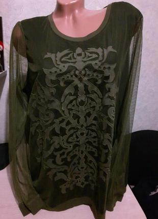 Нарядна кофта великого розміру