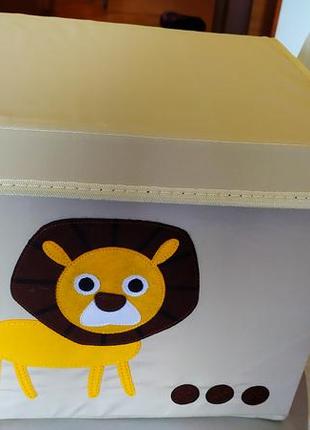 Короб складний для дитячої кімнати1 фото