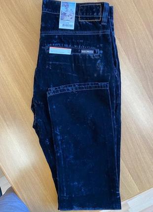 Штани джинси nudie jeans slim adam black denim velvet чеоные 33/324 фото