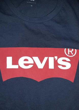 Мужская футболка levis с большым лого6 фото