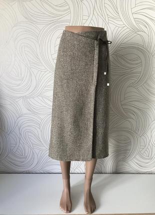 Юбка на запах, миди «ftx»