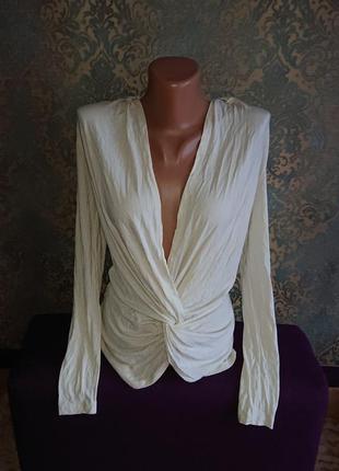Женская блуза кофта кофточка с узлом блузка р.44/46 asos