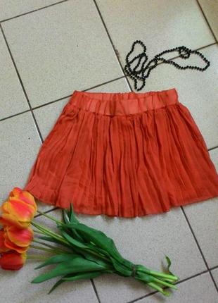 Плиссированная юбка в наличии2 фото